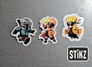 Custom made stickers by stickz.shop