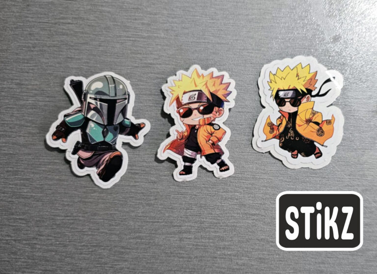 Custom made stickers by stickz.shop